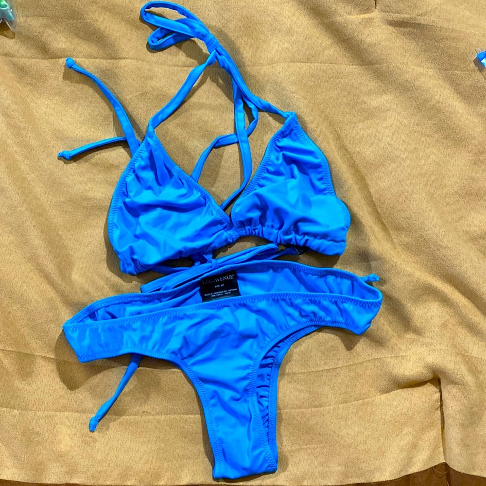 Leg Avenue Swimsuit Punk Rave Bikini Lingerie set